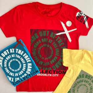 تیشرت پسرانه ترک طرح ضربدر