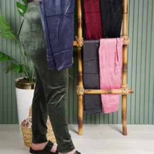 شلوار مخمل کوبیده